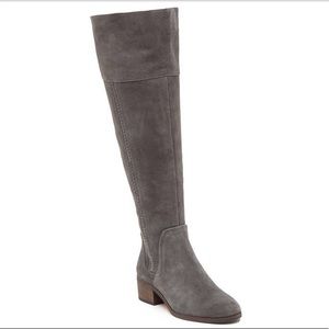 Vince Camuto Grey Over the Knee Boots